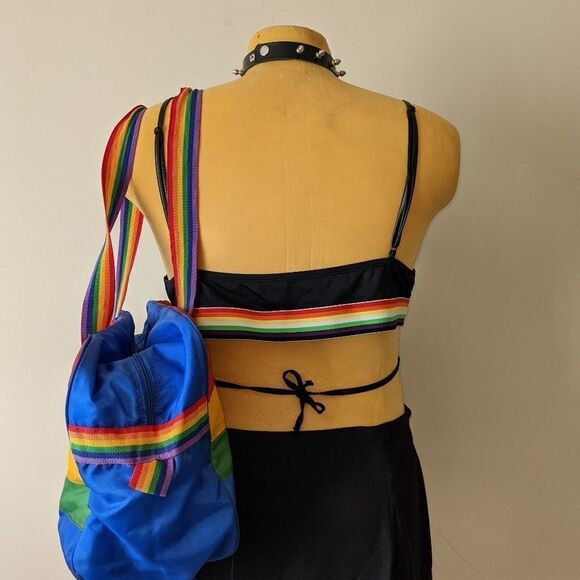 $5 Item! BNIB SHEIN Curve 3X Rainbow Pride Bralette - Picture 2 of 8